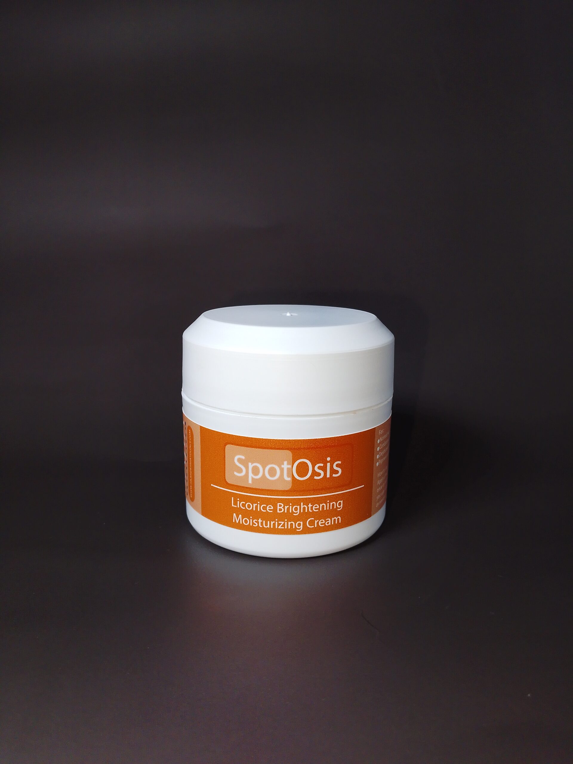 SpotOsis Licorice Brightening Moisturizing Cream